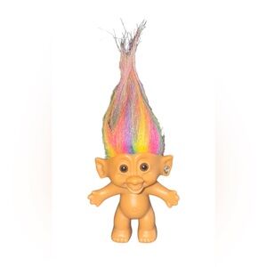 Vintage Bright Of America Rainbow Troll Doll